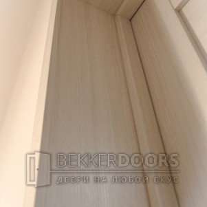Дверь DUPLEX12 Дуб белый, стекло Мателюкс