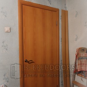 Дверь 1Г1 ПГ в цвете миланский орех