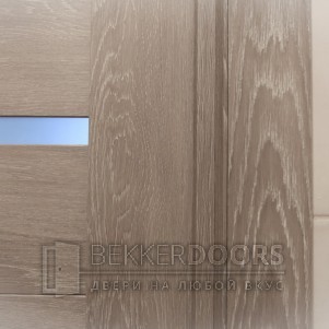Дверь DUPLEX ПО Дуб Шале седой стекло Мателюкс