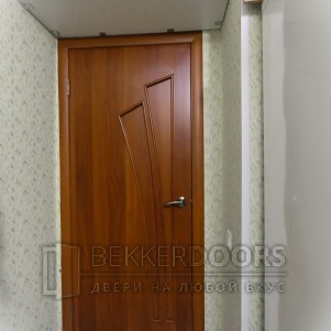 Дверь 4г4 ПГ  в цвете итал. орех