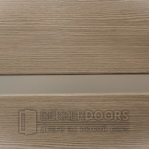 Дверь DUPLEX  в цвете Капучино стекло Мателюкс