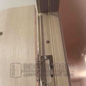 Дверь DUPLEX  в цвете Капучино стекло Мателюкс