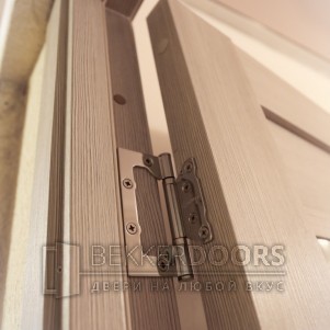Дверь DUPLEX  в цвете Капучино стекло Мателюкс