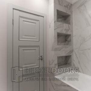 Дверь Манхэттен 96U  молдинг золото
