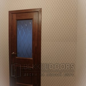 Дверь Элегия ДО  Античный орех