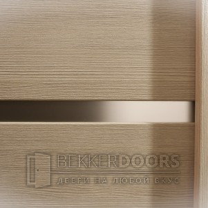 Дверь DUPLEX Капучино стекло Мателюкс