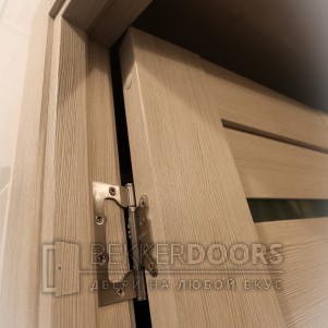Дверь DUPLEX Капучино стекло Мателюкс