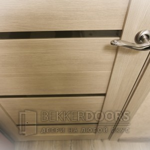 Дверь DUPLEX Капучино стекло Мателюкс