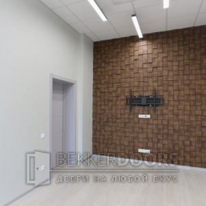 Дверь 50ДО02 Тривиа Эмаль светло-серая