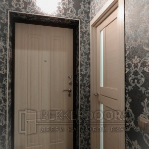 DUPLEX 3 ПО Беленый дуб стекло Мателюкс