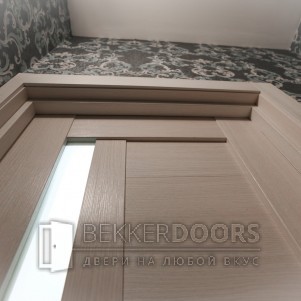 DUPLEX 3 ПО Беленый дуб стекло Мателюкс