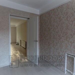 Дверь Аккорд ПГ 80 В1 эмаль белая