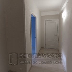 Дверь Аккорд ПГ 80 В1 эмаль белая
