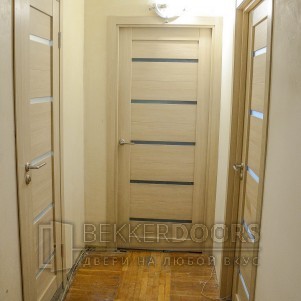 DUPLEX1 со стеклом Мателюкс,цвет Капучино