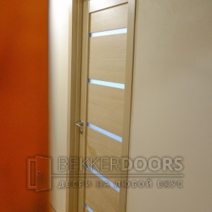 DUPLEX1 со стеклом Мателюкс,цвет Капучино