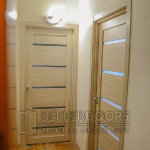 DUPLEX1 со стеклом Мателюкс,цвет Капучино