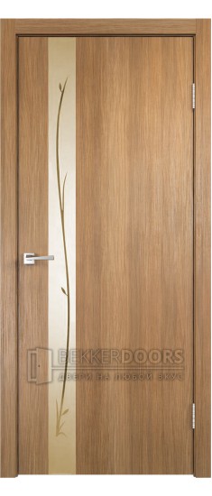 Дверь  BekkerDoors SZ.уз  Золотистый дуб