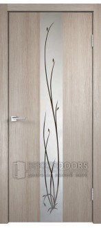 Дверь SMART Z2 зеркало капучино