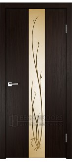 Дверь SMART Z2 зеркало Венге