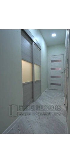 Двухстворчатая раздвижная перегородка №113444