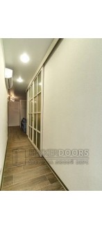 Двухстворчатая раздвижная перегородка №114666