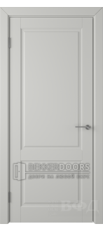 Дверь 58ДГ02 Доррен Эмаль светло-серая
