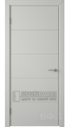 Дверь 50ДГ02 Тривиа Эмаль светло-серая