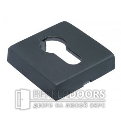 Накладка на цилиндр LUX-KH-SQ NERO черный