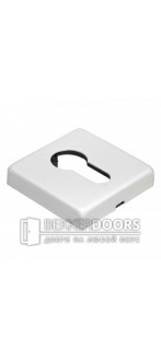Накладка на цилиндр LUX-KH-SQ BIA белый