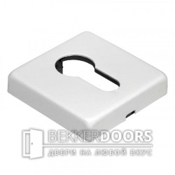 Накладка на цилиндр LUX-KH-SQ BIA белый