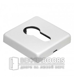 Накладка на цилиндр LUX-KH-SQ BIA белый