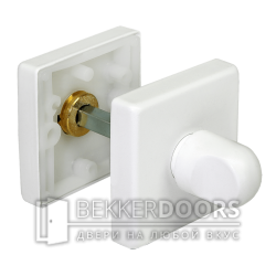 Завёртка сантехническая LUX-WC-SQ BIA белая