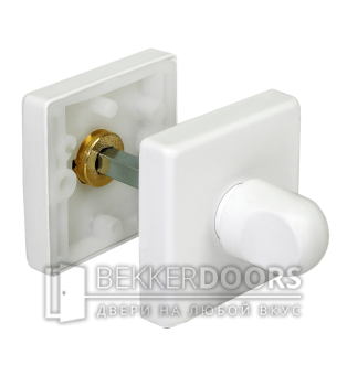 Завёртка сантехническая LUX-WC-SQ BIA белая