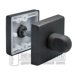 Завёртка сантехническая  LUX-WC-SQ NERO черный