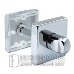 Завёртка сантехническая LUX-WC-SQ CRO хром