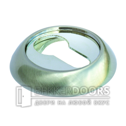 Накладка на цилиндр MH-KH SN/CP белый никель/полированный хром