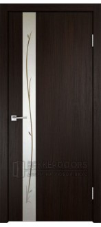 Дверь SMART Z1 зеркало Венге