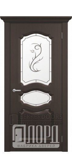 Дверь Виктория ДО Черное дерево