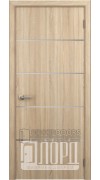 Дверь Техно 4 ДГ с молдингом Дуб рифленый Дверь Техно 4 ДГ с молдингом Дуб рифленый