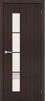 Дверь Браво Тренд-4 3D Wenge СТ-Magic Fog