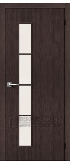 Дверь Браво Тренд-4 3D Wenge СТ-Magic Fog