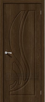 Дверь Лотос-1 ПГ Dark Barnwood