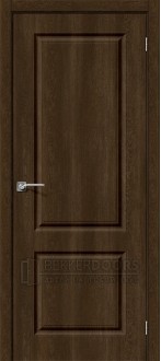 Дверь Скинни-12 ПГ Dark Barnwood