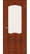 Дверь Альфа-2 ПО Italiano Vero White Сrystal