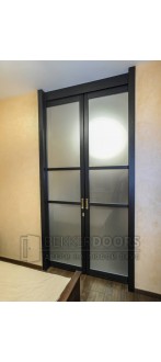 Двухстворчатая раздвижная перегородка №106555
