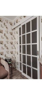 Двухстворчатая раздвижная перегородка №106666