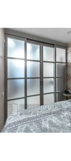 Классическая раздвижная перегородка №114888