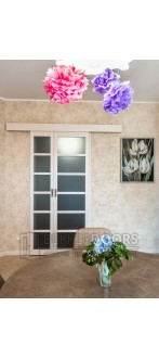 Двухстворчатая раздвижная перегородка №120444