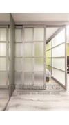 Угловая раздвижная перегородка №120555