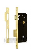 Корпус замка ИТАРОС 85x45-1П золото